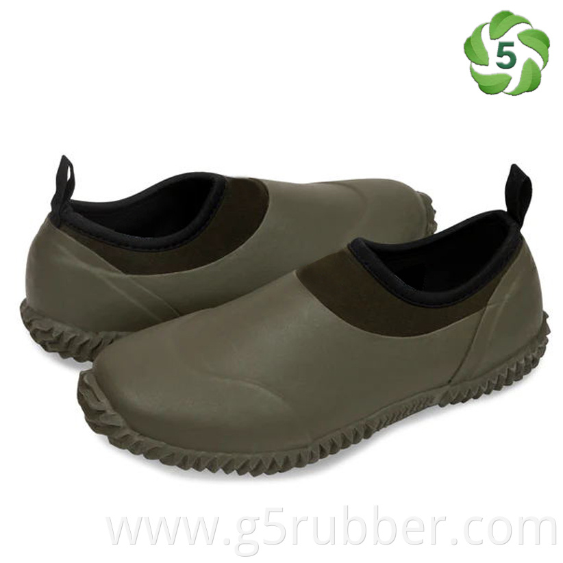 Short Ankle Rubber Shoes